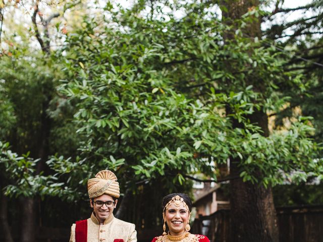 Priya and Sam&apos;s Wedding in Fairfax, California 52