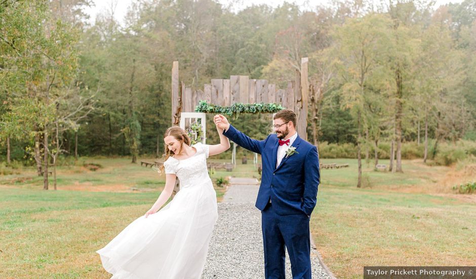 Justin and Morgan's Wedding in Staley, North Carolina