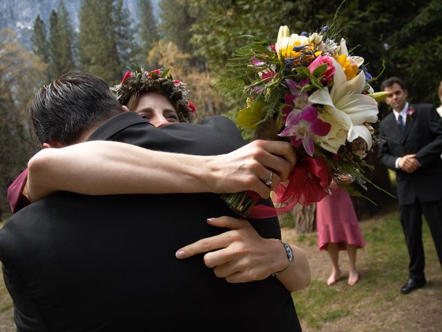 Jeff and Linda's Wedding in Yosemite National Park, California 36