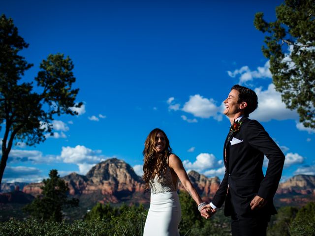 Megan and Marissa&apos;s Wedding in Sedona, Arizona 12