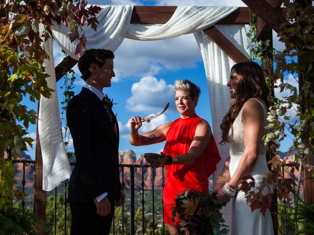 Megan and Marissa&apos;s Wedding in Sedona, Arizona 16