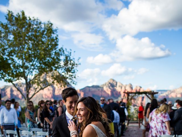 Megan and Marissa&apos;s Wedding in Sedona, Arizona 22