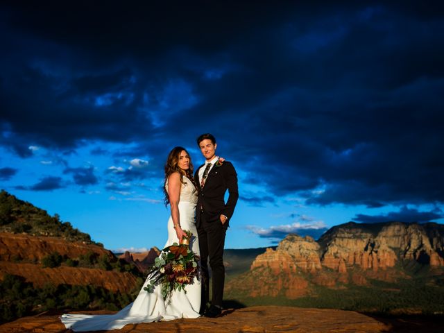Megan and Marissa&apos;s Wedding in Sedona, Arizona 31