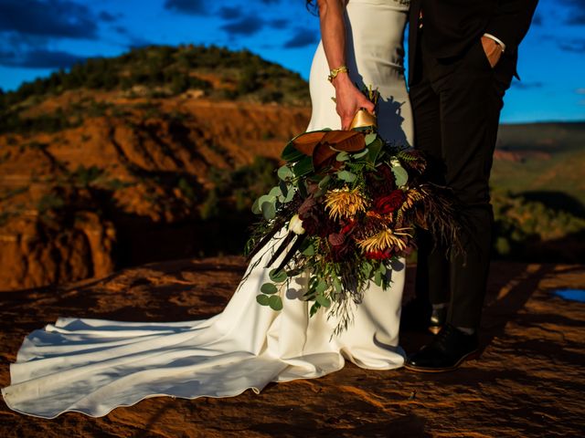 Megan and Marissa&apos;s Wedding in Sedona, Arizona 32