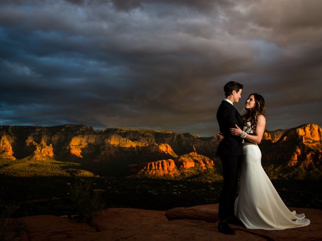 Megan and Marissa&apos;s Wedding in Sedona, Arizona 37