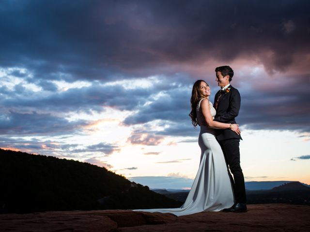 Megan and Marissa&apos;s Wedding in Sedona, Arizona 40