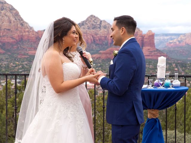 Raul and Jasmin&apos;s Wedding in Sedona, Arizona 124