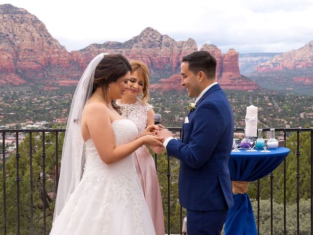 Raul and Jasmin&apos;s Wedding in Sedona, Arizona 126