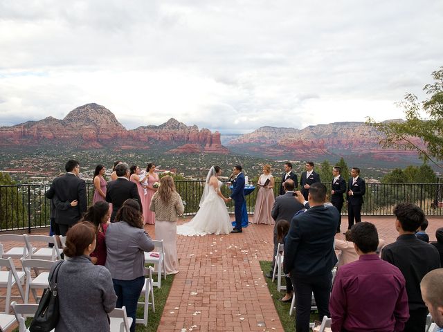 Raul and Jasmin&apos;s Wedding in Sedona, Arizona 129