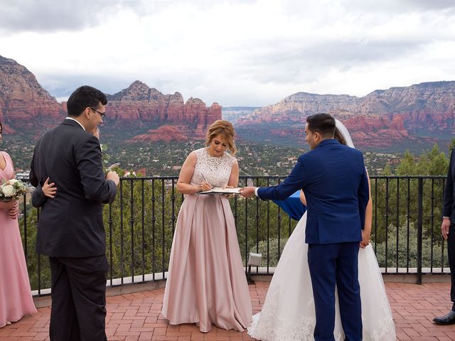 Raul and Jasmin&apos;s Wedding in Sedona, Arizona 155