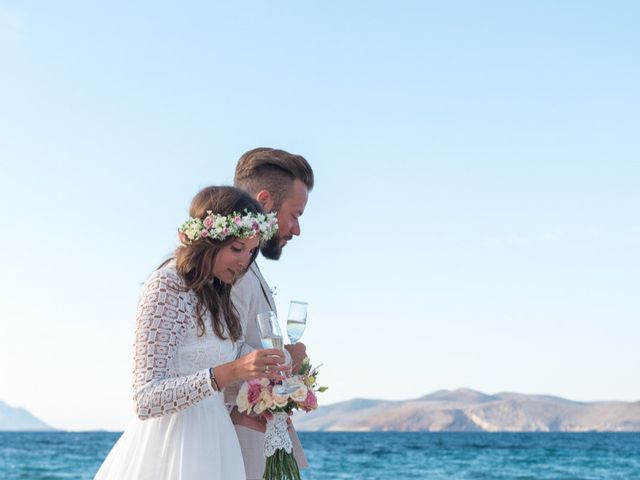 John and Anna&apos;s Wedding in Santorini, Greece 6