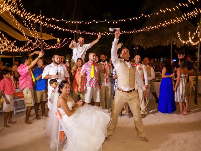 Michelle and Osiel&apos;s Wedding in Belize District, Belize 10