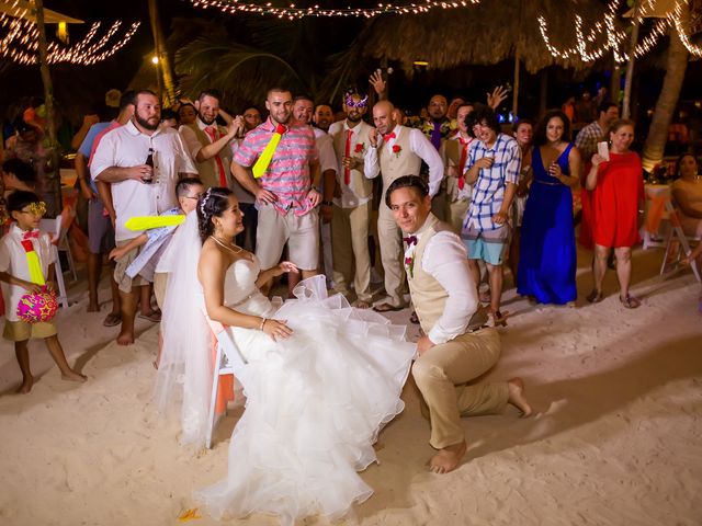 Michelle and Osiel&apos;s Wedding in Belize District, Belize 15
