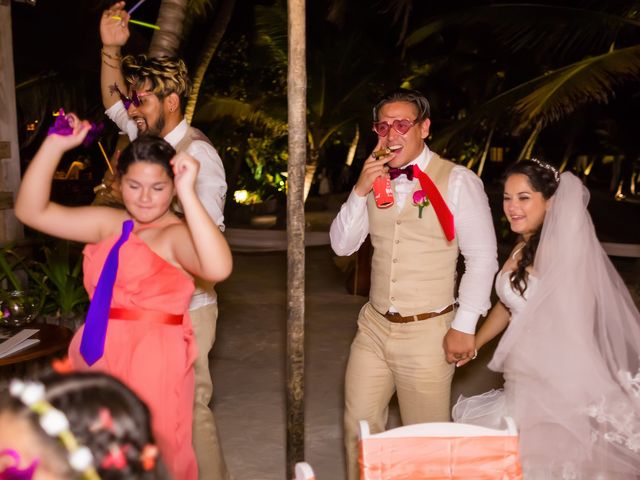Michelle and Osiel&apos;s Wedding in Belize District, Belize 30