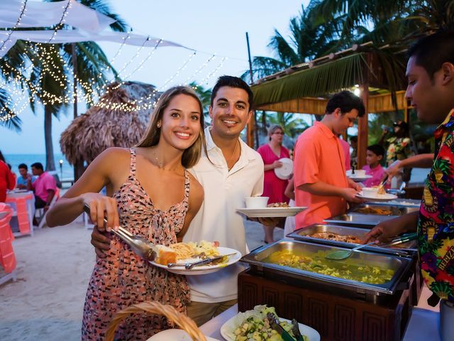 Michelle and Osiel&apos;s Wedding in Belize District, Belize 35