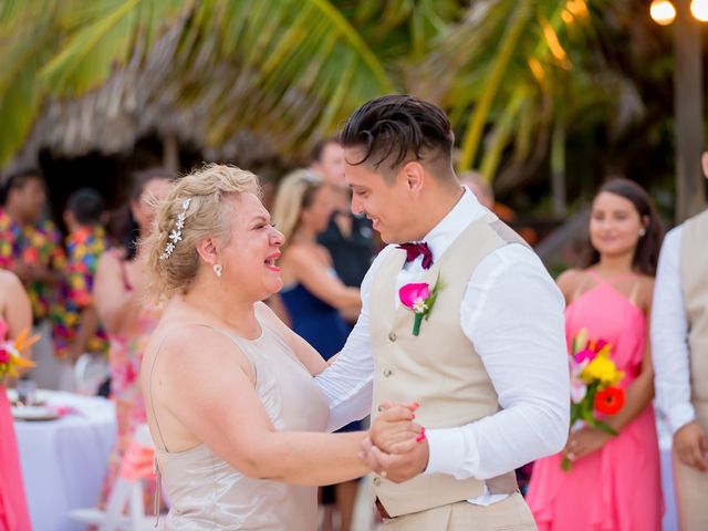 Michelle and Osiel&apos;s Wedding in Belize District, Belize 42
