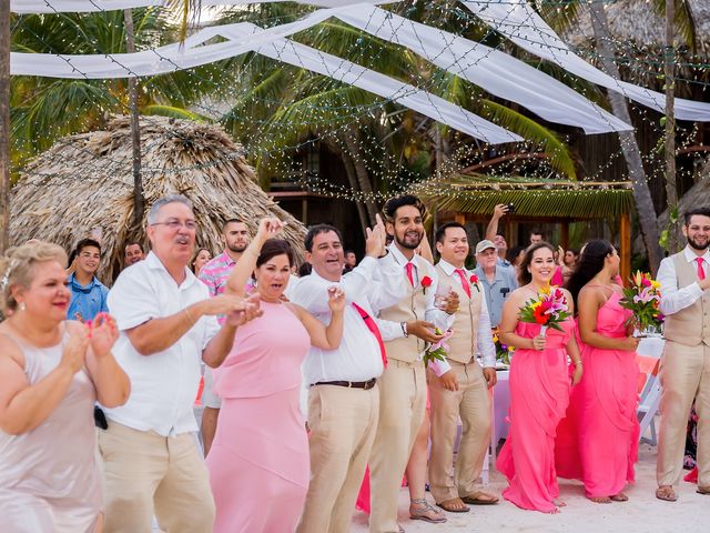 Michelle and Osiel&apos;s Wedding in Belize District, Belize 47