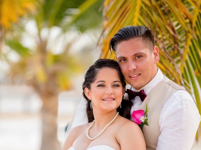 Michelle and Osiel&apos;s Wedding in Belize District, Belize 81