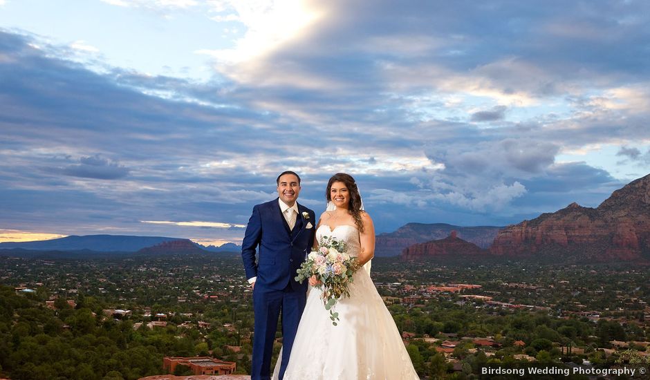 Raul and Jasmin's Wedding in Sedona, Arizona