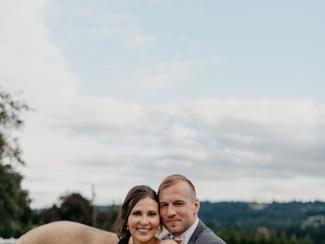 Jacob and Bailey&apos;s Wedding in West Linn, Oregon 166