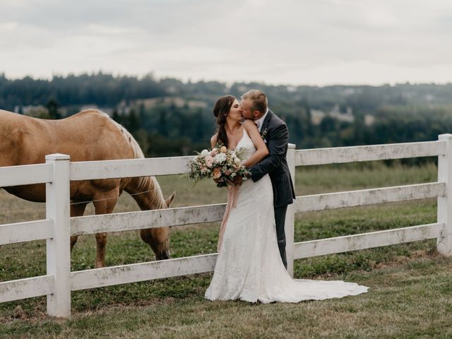 Jacob and Bailey&apos;s Wedding in West Linn, Oregon 168