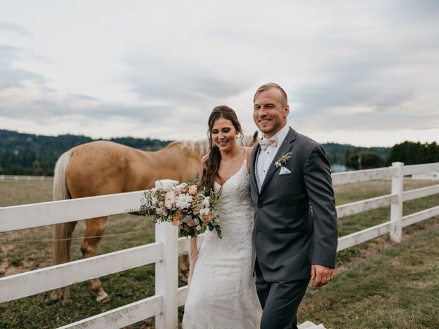 Jacob and Bailey&apos;s Wedding in West Linn, Oregon 180