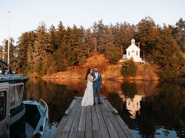 KaSandra and Matt&apos;s Wedding in Roche Harbor, Washington 34