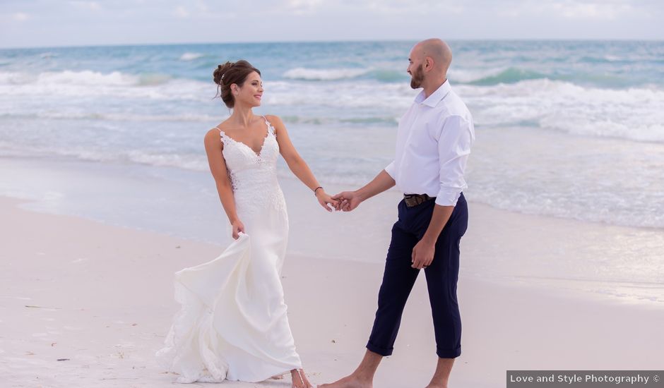 Tom and Dana's Wedding in Bradenton Beach, Florida