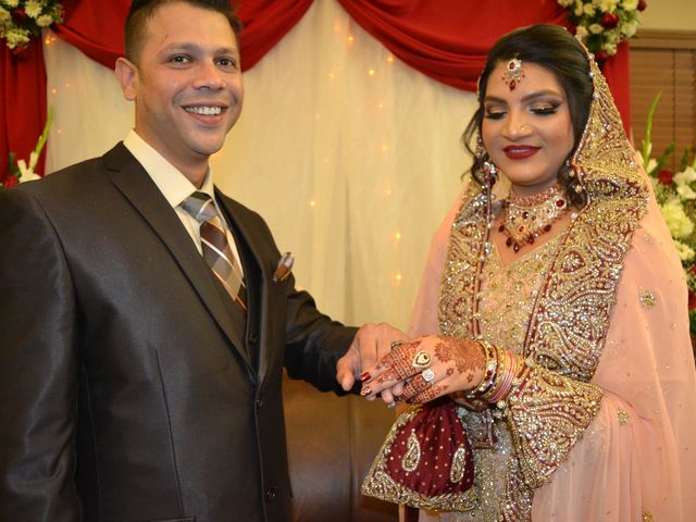 The wedding of Kurram and Irana
