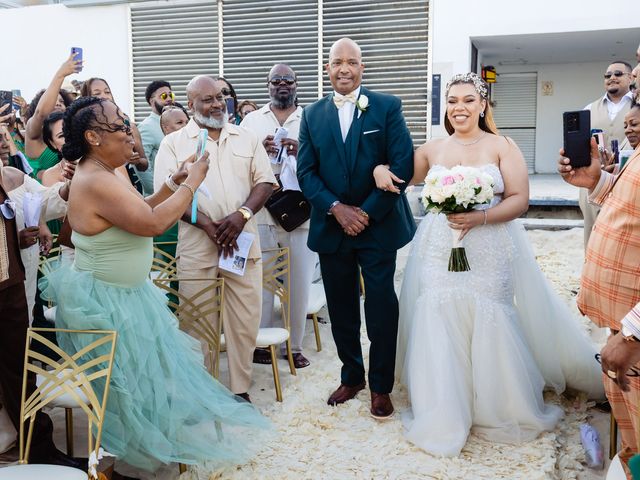 Shay and Nick's Wedding in Cancun, Mexico 23