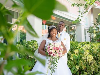 The wedding of Deandre and Shakera