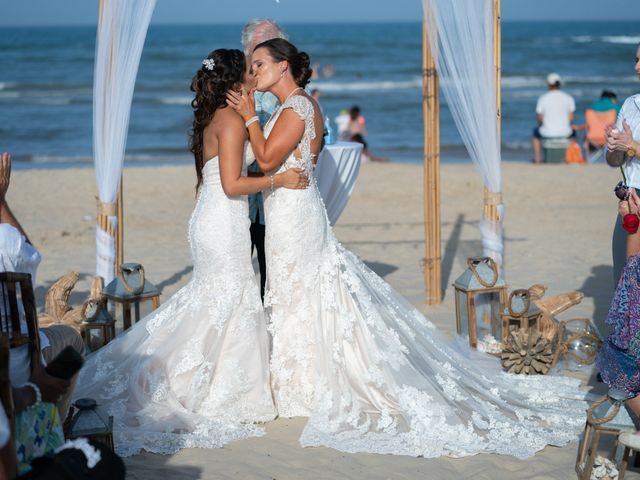 Kimberly and Ashley&apos;s Wedding in South Padre Island, Texas 37