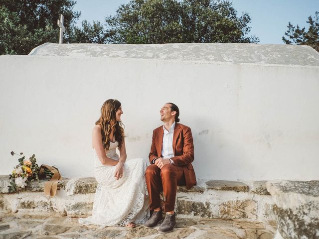 Will and Amanda&apos;s Wedding in Naxos, Greece 32