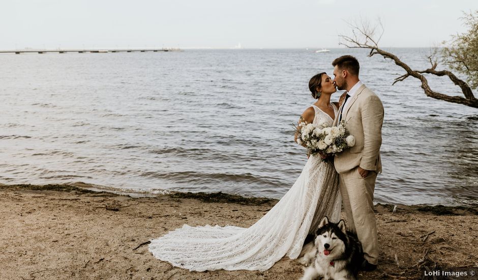 Shane and Hannah's Wedding in Harbor Beach, Michigan