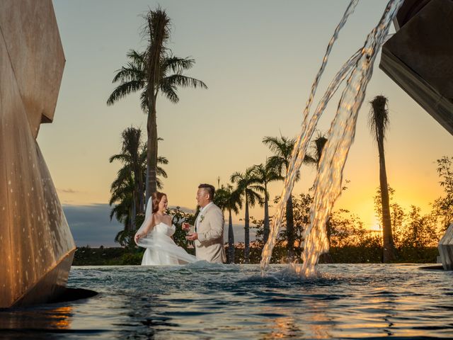 Mike and Anna's Wedding in Cancun, Mexico 16