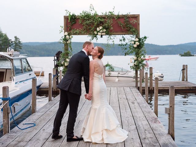 George and Sarah&apos;s Wedding in Lake George, New York 1