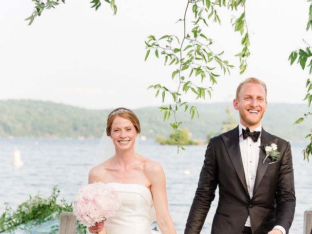 George and Sarah&apos;s Wedding in Lake George, New York 34