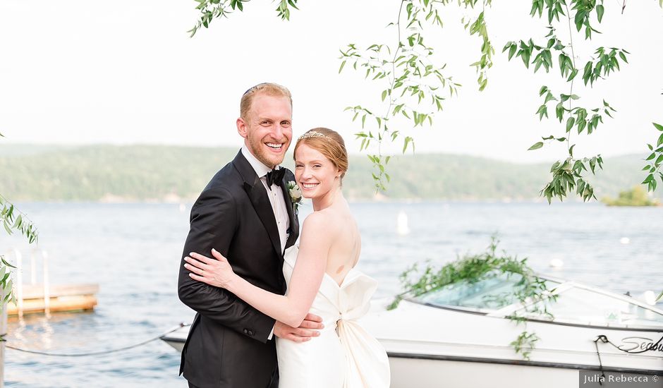George and Sarah's Wedding in Lake George, New York