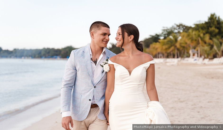 Trevor and Caitlyn's Wedding in Negril, Jamaica