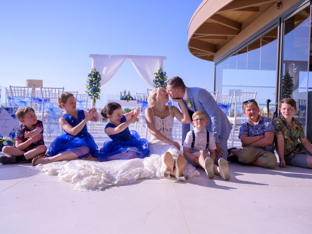 Georgia and Cameron&apos;s Wedding in Hersonissos, Greece 142