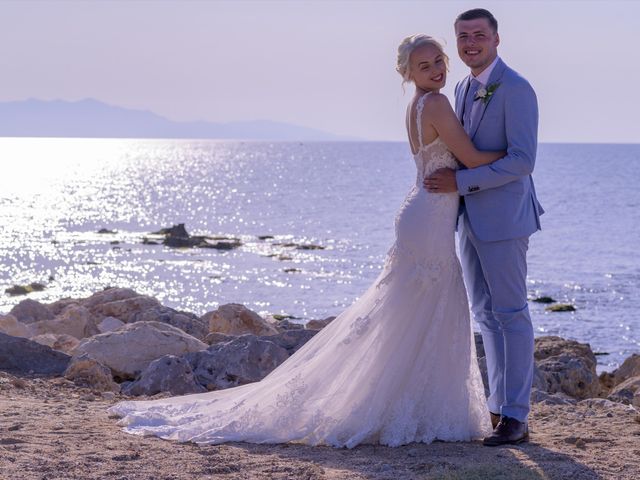 Georgia and Cameron&apos;s Wedding in Hersonissos, Greece 179