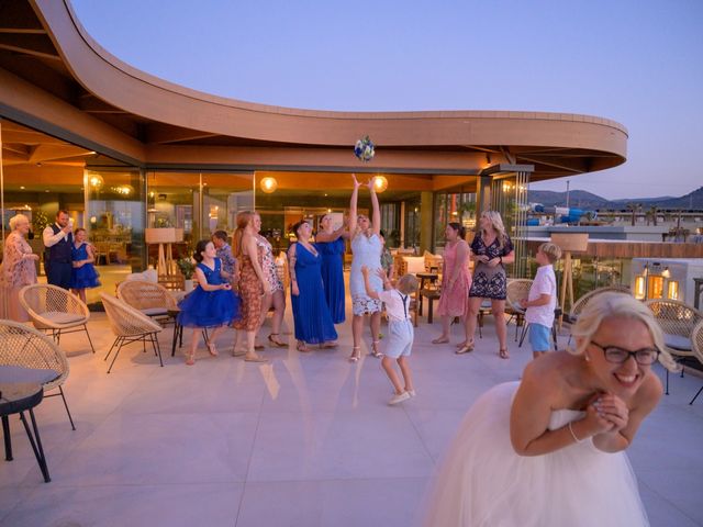Georgia and Cameron&apos;s Wedding in Hersonissos, Greece 207