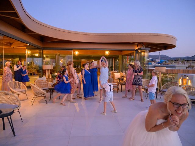 Georgia and Cameron&apos;s Wedding in Hersonissos, Greece 208