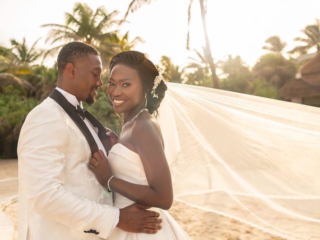 Roland and Armelle&apos;s Wedding in Akumal, Mexico 12