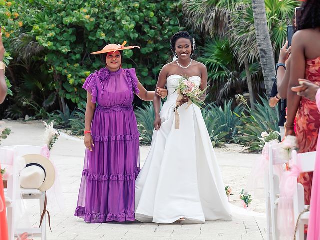 Roland and Armelle&apos;s Wedding in Akumal, Mexico 39
