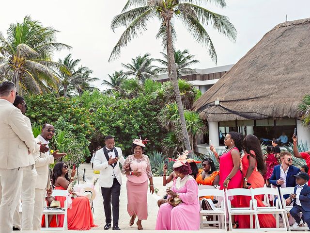 Roland and Armelle&apos;s Wedding in Akumal, Mexico 43