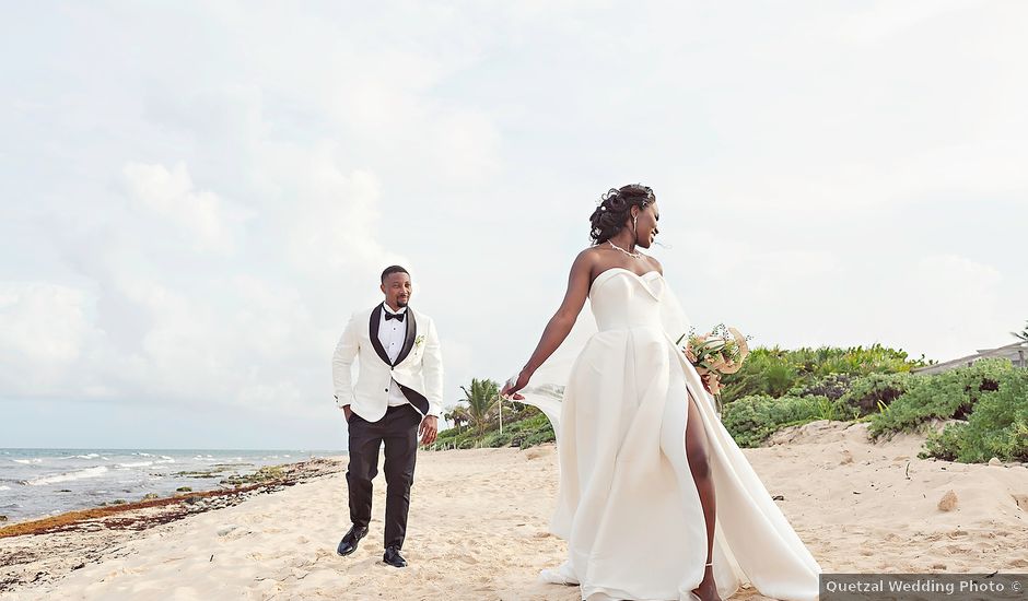 Roland and Armelle's Wedding in Akumal, Mexico