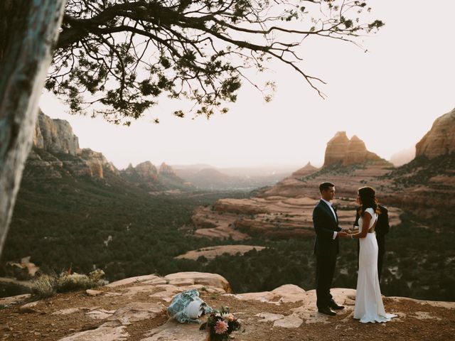 Tyson and Brittany&apos;s Wedding in Sedona, Arizona 18