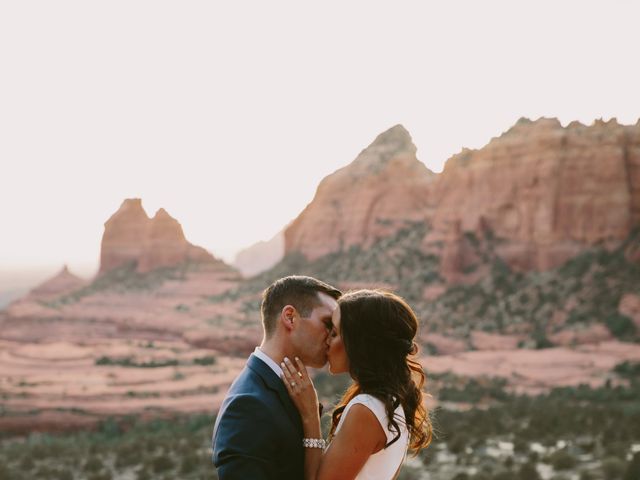 Tyson and Brittany&apos;s Wedding in Sedona, Arizona 21