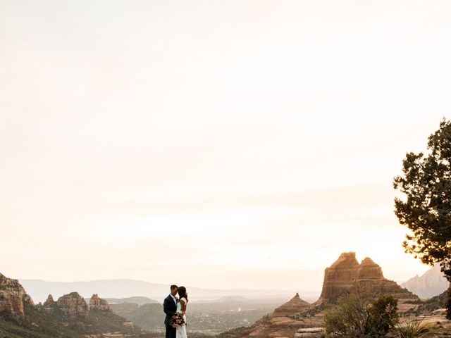 Tyson and Brittany&apos;s Wedding in Sedona, Arizona 23